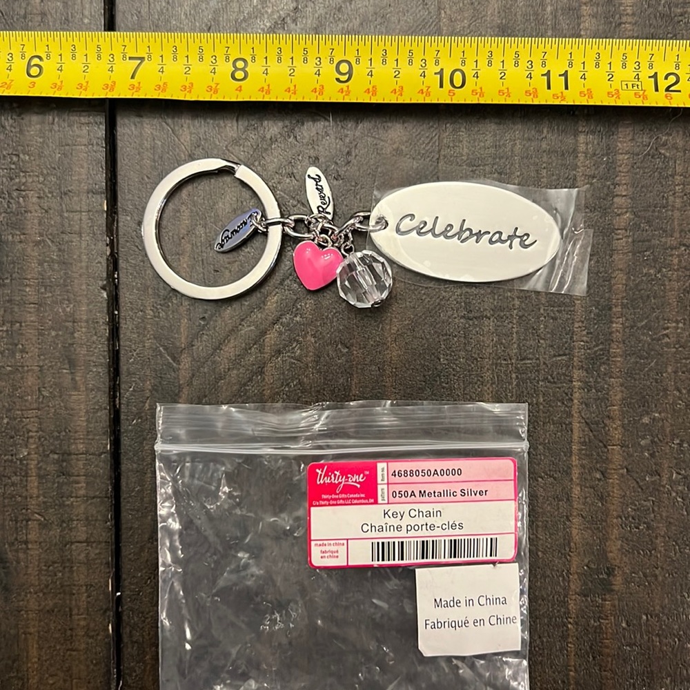 Thirty-One Key Chain - New